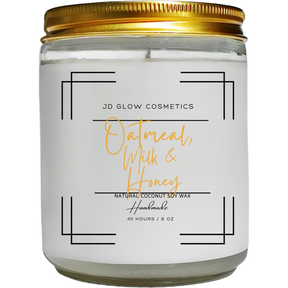 Oatmeal Milk & Honey — 8 ounce Candle
