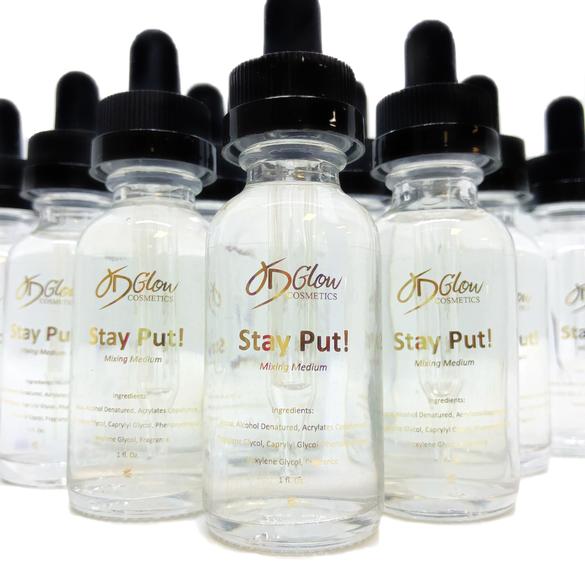 Stay Put!  — Mixing Medium